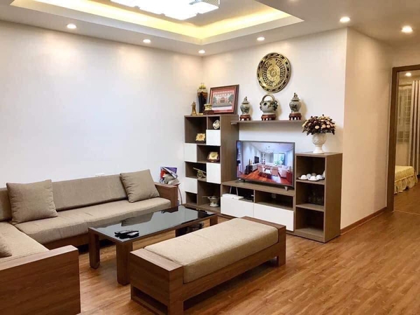Cho thuê căn hộ full đồ đẹp tại chung cư K33 Thượng Thanh, Long Biên. DT: 90m2. Giá: 8.5tr/tháng. LH: 0962345219