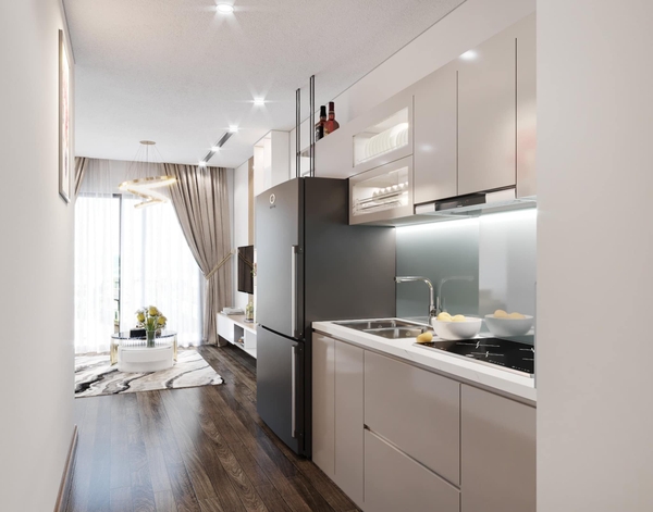Cho thuê căn hộ Vinhomes Symphony 2PN, 1VS Long Biên full đồ nội thất cực đẹp LH:0358869668