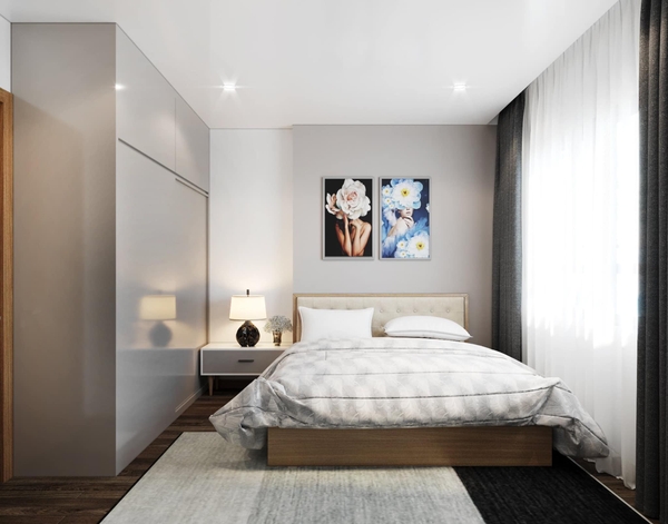Cho thuê căn hộ Vinhomes Symphony 2PN, 1VS Long Biên full đồ nội thất cực đẹp LH:0358869668