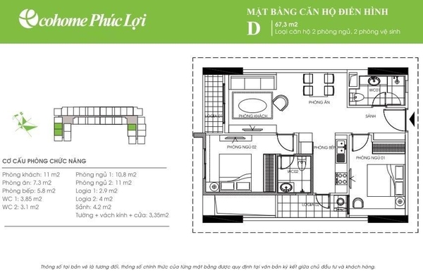 Chung cư Ecohome Phúc Lợi Long Biên