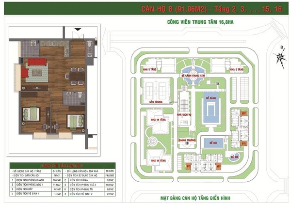 Chung cư Green House Việt Hưng Long Biên