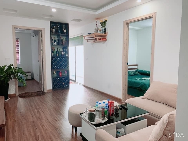 Cho thuê căn hộ 2 ngủ full đồ đẹp tại Ruby 3 Phúc Lợi. Giá: 7,5 triệu/ tháng. Lh: 0961910403