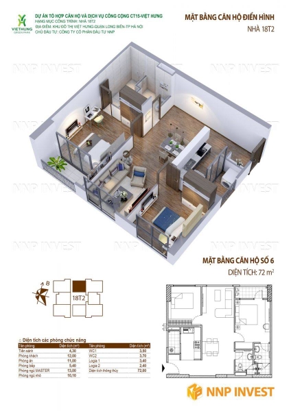 Chung cư CT15 Việt Hưng Green Park