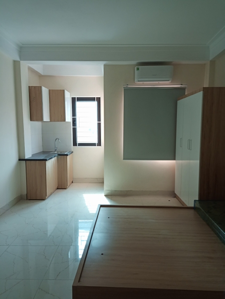 Chung cư Mini Nguyễn Văn Cừ, Bồ Đề, Long Biên. Đầy đủ nội thất. Có thang máy. Giá thuê từ 3tr8/tháng.