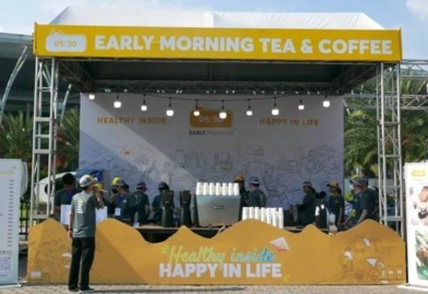 EARLY MORNING TEA & COFFEE PHỤC VỤ THỨC UỐNG TRONG SIÊU CONCERT NGOÀI TRỜI ĐẲNG CẤP - THE MASKED SINGER VIETNAM ALL-STAR CONCERT 2023.