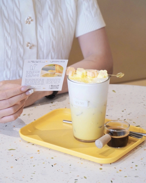 Light Sunshine Latte – giàu vitamin và chất xơ từ bột bí đỏ