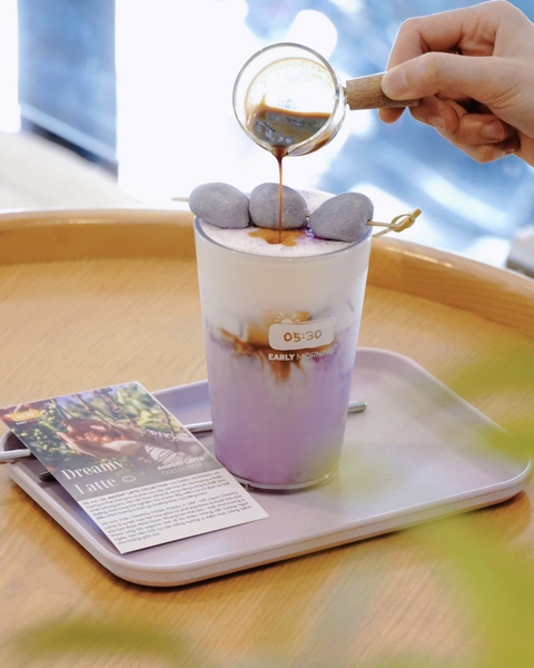 Dreamy Latte – vị ngọt thanh từ khoai lang tím