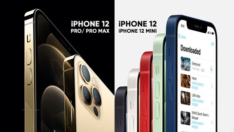 Apple đã tung 4 mẫu iphone 12 mới với nhiều cải tiến và giá bán cũng mềm hơn