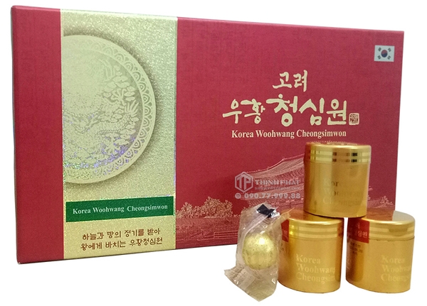 Ngưu Hoàng Thanh Tâm Hàn Quốc Hộp 10 Viên - Korea Woohwang CheongSimWon