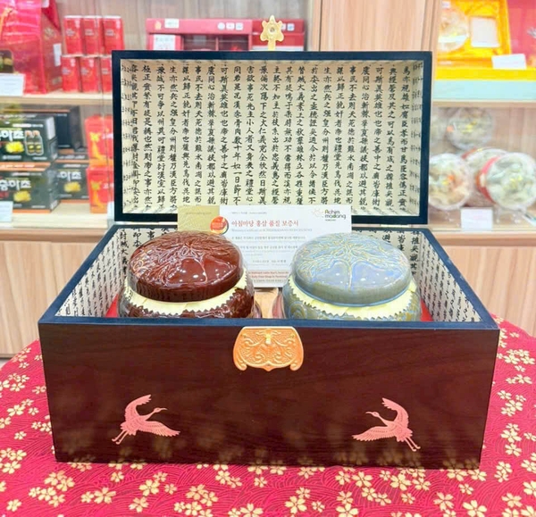 Cao Đôi Hắc Sâm - Đông Trùng (2 lọ)