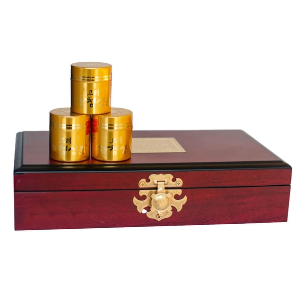 Ngưu Hoàng Thanh Tâm Hộp Gỗ 10 Viên Bio Apgold – Bổ Não, Ổn Định Huyết Áp