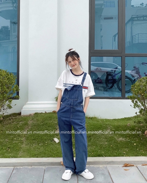 YẾM QUẦN JEANS TONE XANH ĐẬM