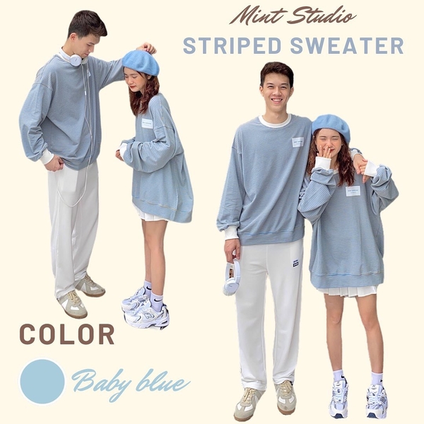 ÁO SWEATER KẺ NHỎ