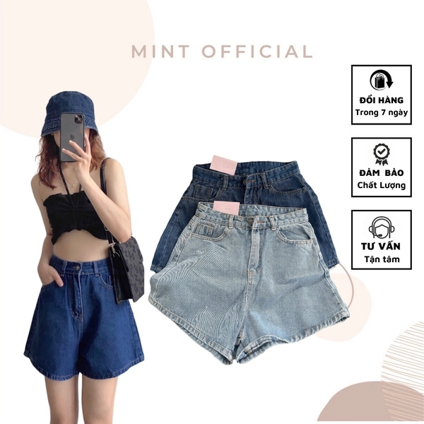 QUẦN SHORT JEANS CÓ 2 MÀU