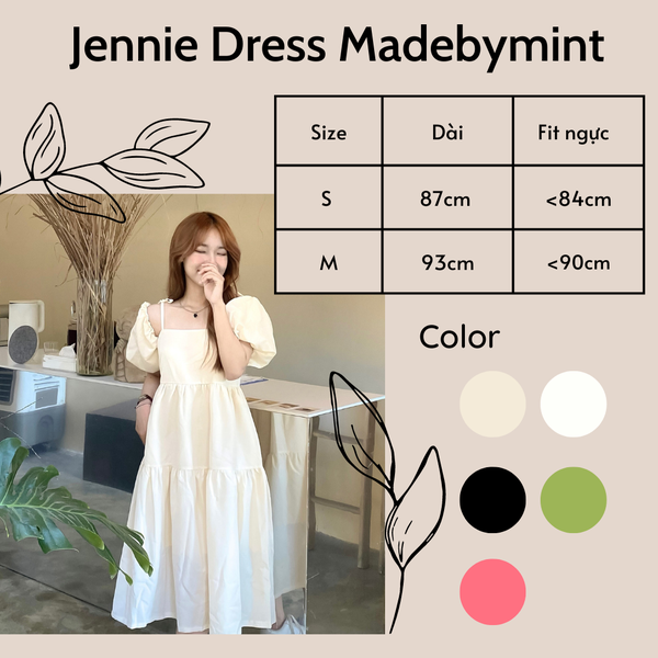 JENNIE DRESS MADEBYMINT