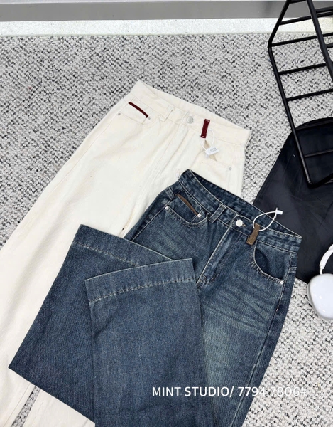 QUẦN JEAN SUÔNG ĐỨNG VIỀN TÚI 7794.7806