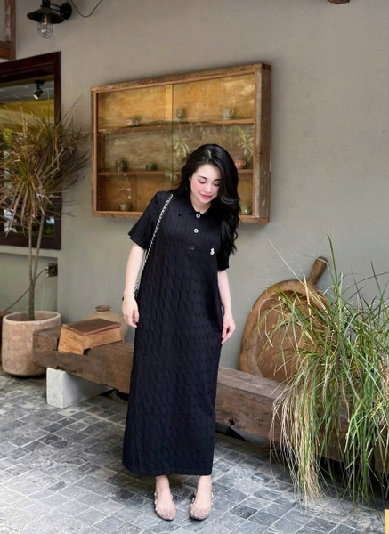 VÁY LEN DÀI SUÔNG THÊU NGỰA MÃ HM221