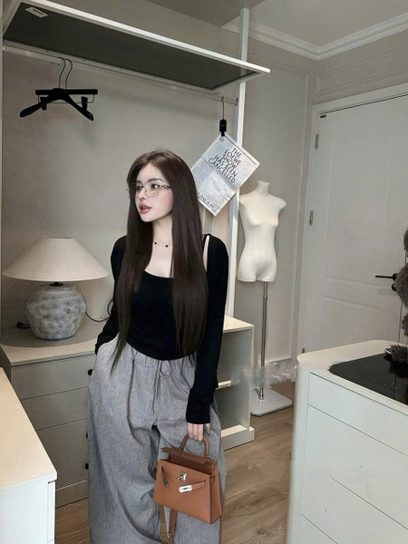 SET ÁO HAI DÂY KÈM CARDIGAN MÃ 5103