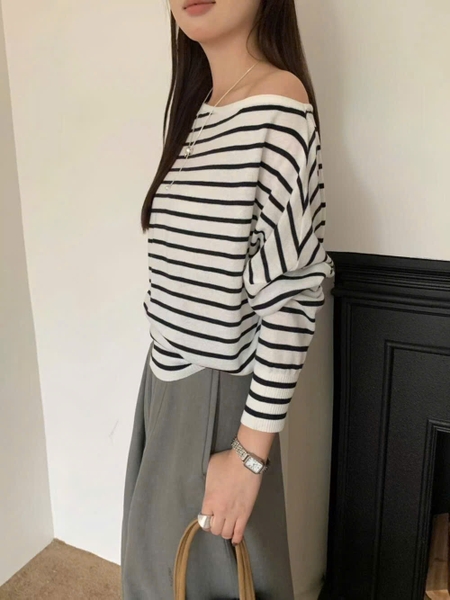 ÁO LEN CỔ THUYỀN MÃ 9315