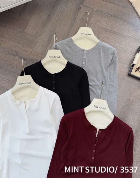 ÁO DÀI TAY TRƠN CÚC MÃ 3537