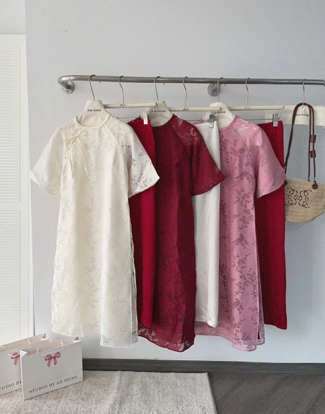 ÁO DÀI TRÚC VÂN MÃ 2636