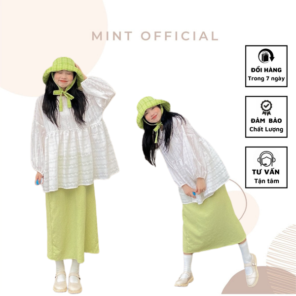 CHÂN VÁY MIDI XẺ MADEBYMINT