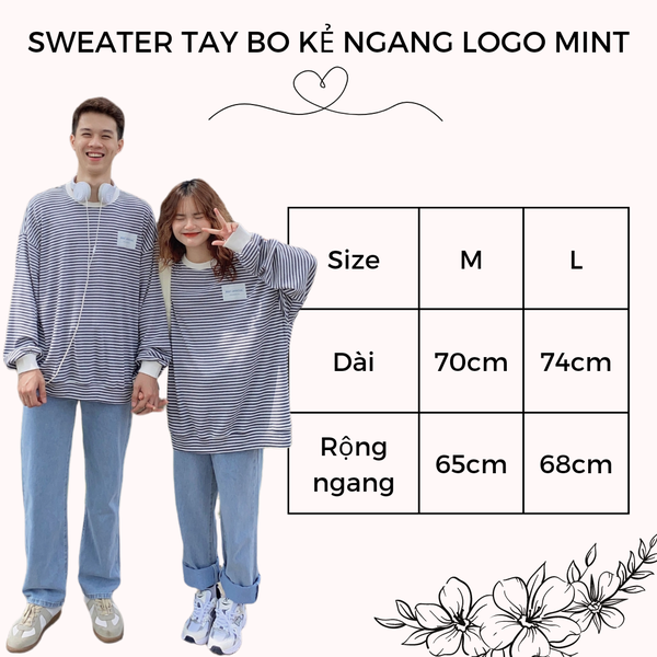 ÁO SWEATER KẺ NHỎ