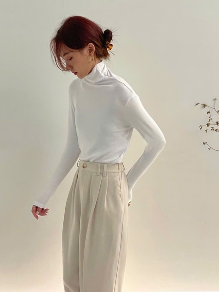ÁO GIỮ NHIỆT LÓT LÔNG CỔ CAO MÃ 210