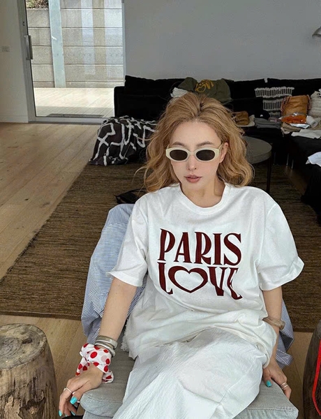 ÁO PHÔNG CỘC RỘNG PARISLOVE WWGE MÃ W3774