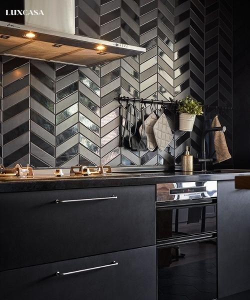 Top mẫu Gạch thẻ ốp tường bếp đẹp và 12 cách ốp độc đáo 2023 | LUXCASA Top Mẫu Gạch Thẻ Ốp Tường Bếp Đẹp Và 12 Cách Ốp Độc Đáo 2023 | Luxcasa