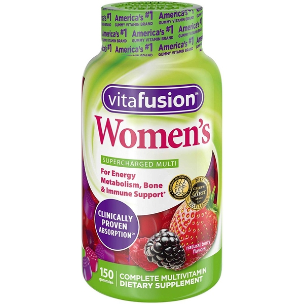 VITAFUSION WOMEN'S - KẸO DẺO BỔ SUNG VITAMIN CHO NỮ (150 VIÊN)