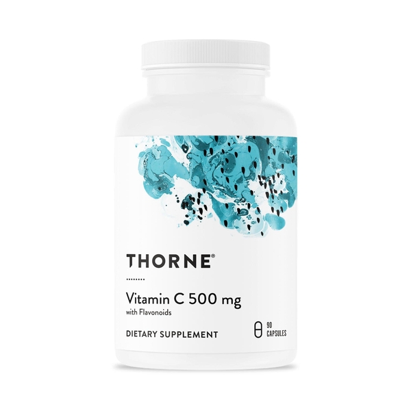 Thorne Vitamin C 500mg - Hỗ Trợ Tăng Sức Đề Kháng Bảo Vệ Cơ Thể
