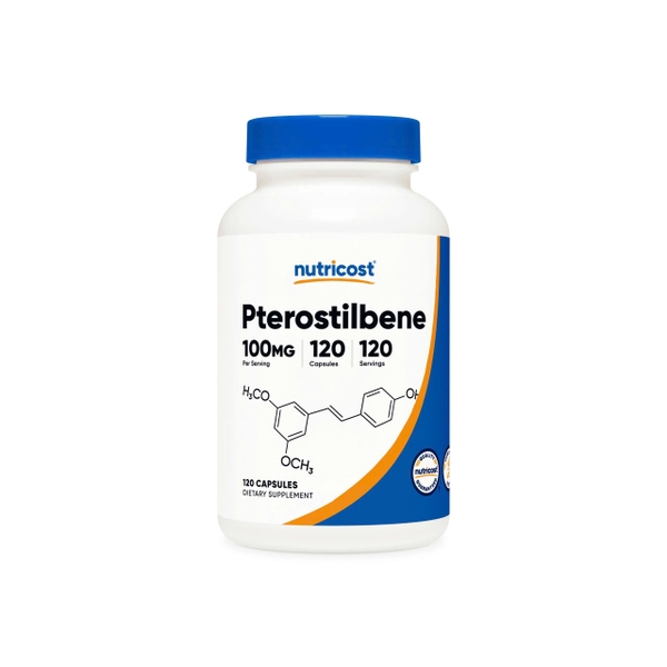 Nutricost Pterostilbene 100mg - Hỗ Trợ Sức Khỏe Tim Mạch