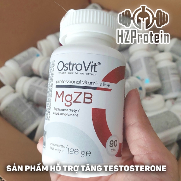OSTROVIT MGZB - VIÊN UỐNG ZMA HỖ TRỢ TĂNG TESTOSTERONE (90 VIÊN)