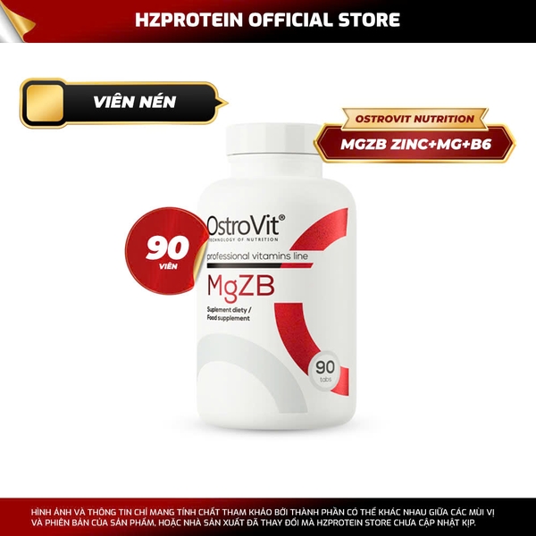 OSTROVIT MGZB - VIÊN UỐNG ZMA HỖ TRỢ TĂNG TESTOSTERONE (90 VIÊN)