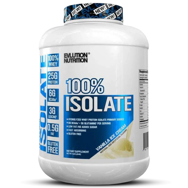 EVL 100% ISOLATE - WHEY HYDROLYZED (5 LBS)