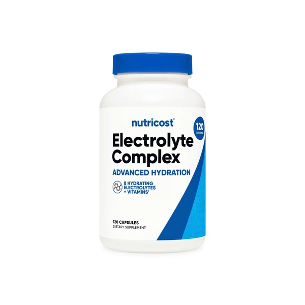 Nutricost Electrolytes Complex - Viên Uống Hỗ Trợ Điện Giải (120 Viên)