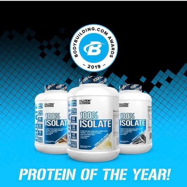 EVL 100% ISOLATE - WHEY HYDROLYZED (5 LBS)