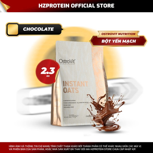 OSTROVIT INSTANT OAT FLAKES (2.3KG) - BỘT YẾN MẠCH UỐNG LIỀN TIỆN LỢI