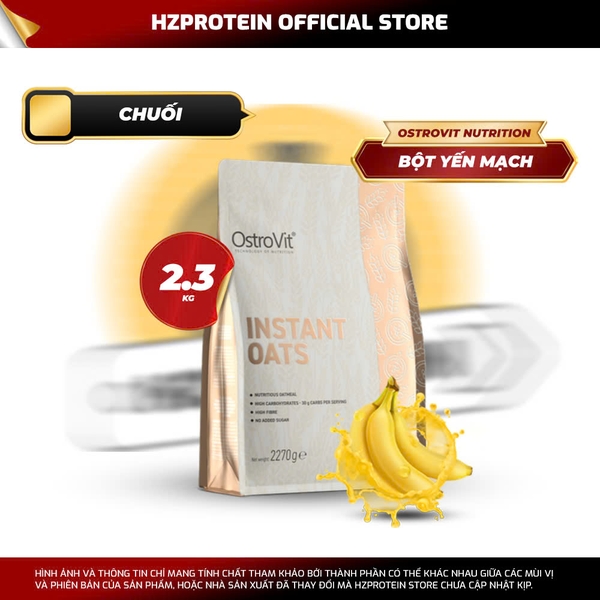 OSTROVIT INSTANT OAT FLAKES (2.3KG) - BỘT YẾN MẠCH UỐNG LIỀN TIỆN LỢI