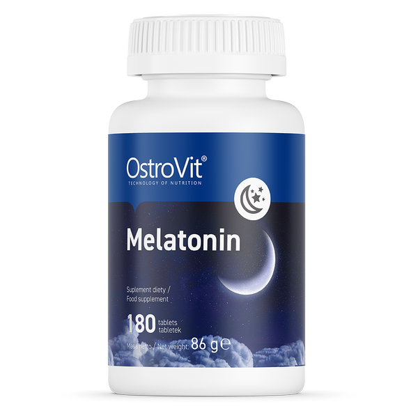 OSTROVIT Melatonin (180 VIÊN) - HỖ TRỢ CẢI THIỆN VÀ PHỤC HỒI GIẤC NGỦ NGON