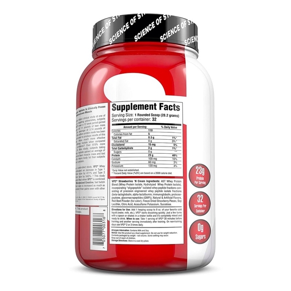 VP2 ISOLATE PROTEIN - WHEY TINH KHIẾT PHÁT TRIỂN CƠ BẮP (2 LBS)