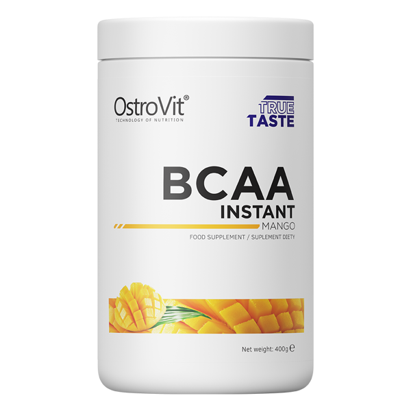 OSTROVIT BCAA INSTANT - PHỤC HỒI CƠ BẮP TỐI ƯU, MÙI VỊ NGON 400g (80 LẦN DÙNG)