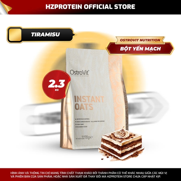 OSTROVIT INSTANT OAT FLAKES (2.3KG) - BỘT YẾN MẠCH UỐNG LIỀN TIỆN LỢI