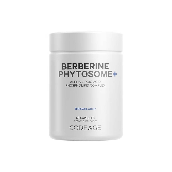 Codeage Berberine Phytosome+ (60 Viên) - Cải thiện sức khỏe tim mạch