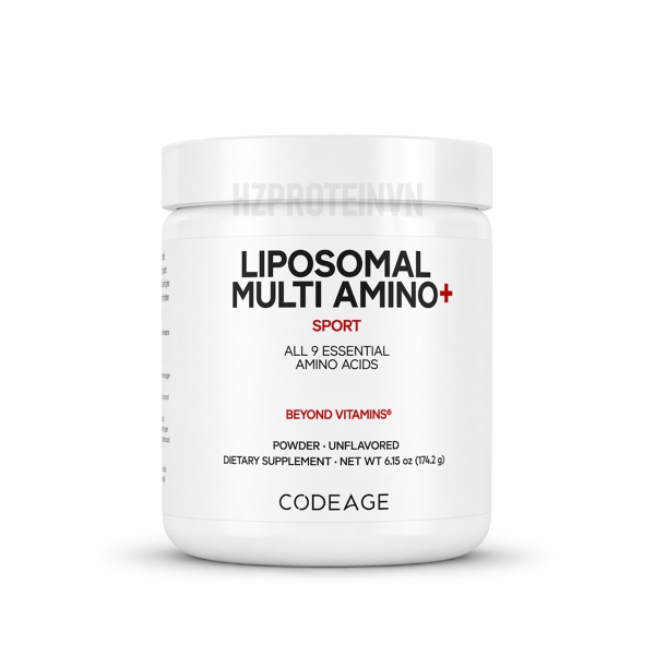 CodeAge Liposomal Multi Amino+ Powder 6.15 oz (174.2g)