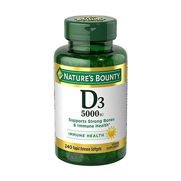 Nature Bounty Vitamin D3 2000iu (240 viên)