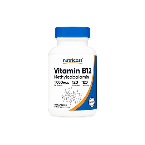 Nutricost Vitamin B12 1000mg - Bổ Sung Vitamin B12 Của Mỹ