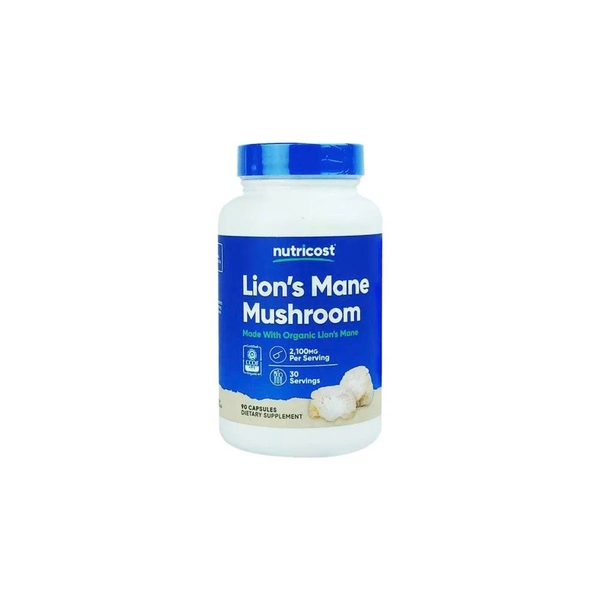 Nutricost Lion's Mane Mushroom 2100mg - 90 viên