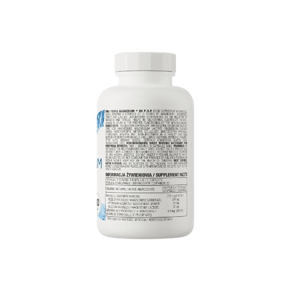 Ostrovit Triple Magnesium + B6 P5P (90 Viên)
